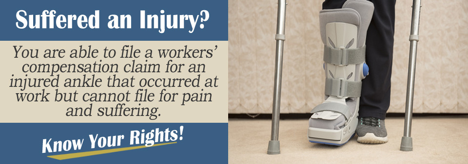 Can You File a Claim for Pain and Suffering With an Ankle Injury?